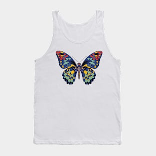 Colorful Butterfly Tank Top